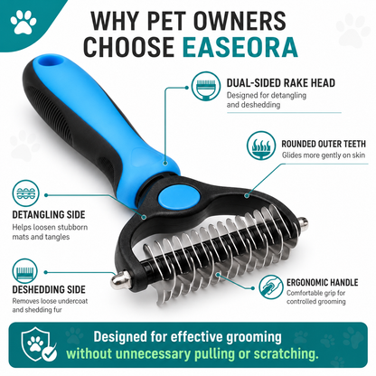 Easeora™ Double-Sided Deshedding Tool